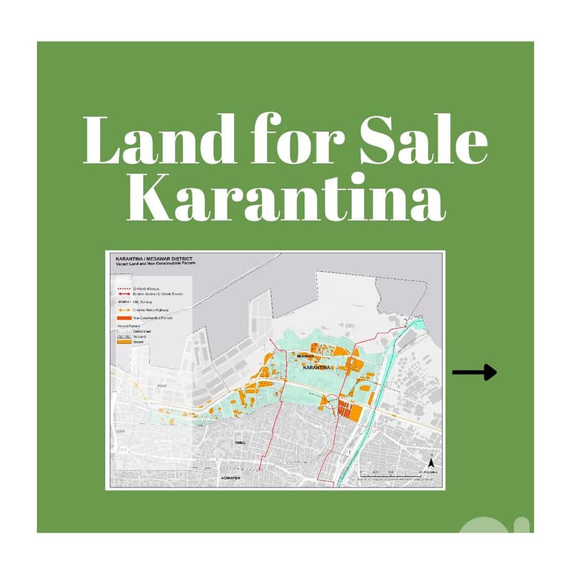 Prime Location Land for sale in Karantina 0