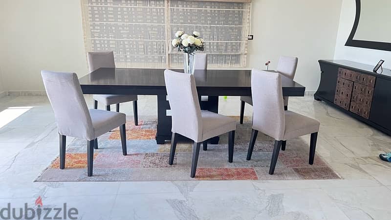 Dining table and sideboard 1