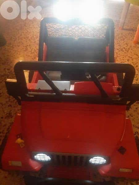 fisher-price Jeep wrangler 2seater 3