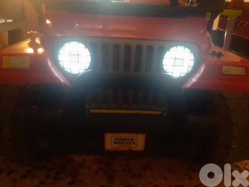 fisher-price Jeep wrangler 2seater 4