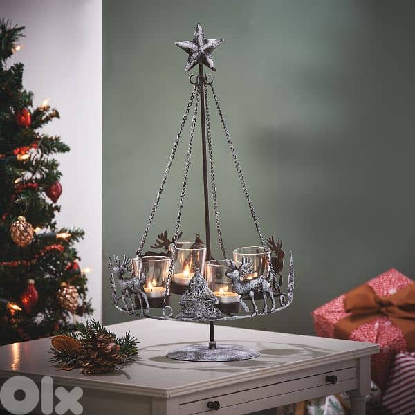 centrepiece tealight holder , metal 0