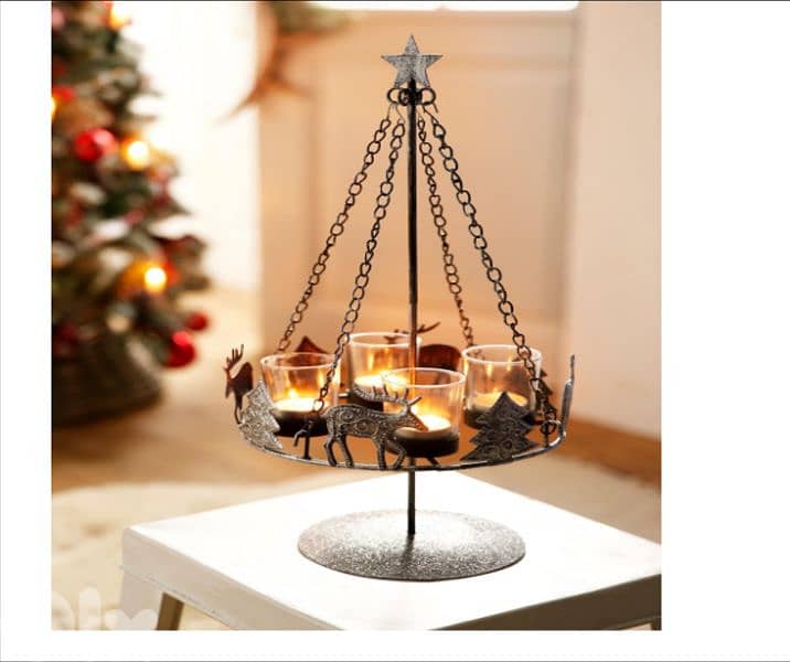 centrepiece tealight holder , metal 1