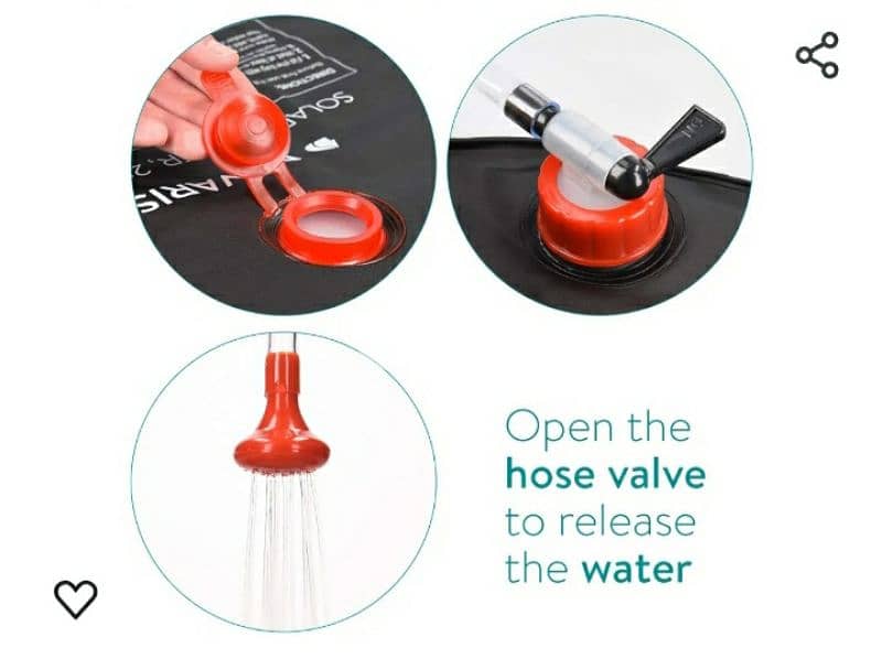 ADVENTURIDGE shower camp capacity 25L made in germany/4$delivery 2