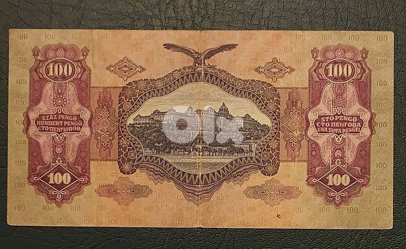 1930 Hungary 100 Pengo. P-98 1