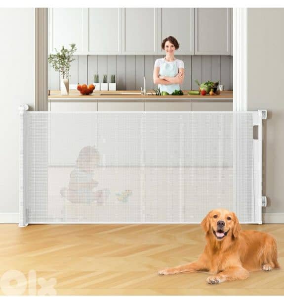 Retractable Baby Gates 150W x 85.6H centimetres /4$ delivery. 0