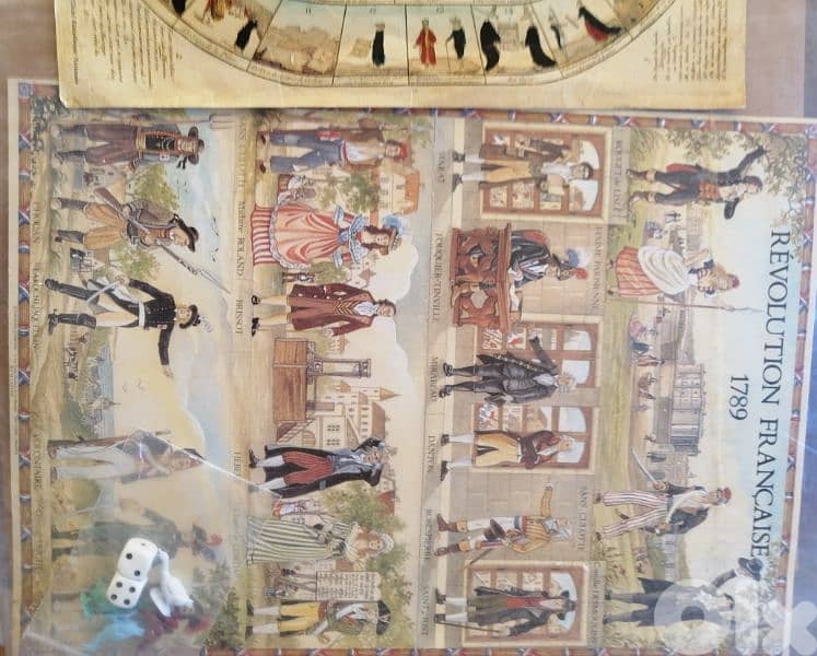 Jeu de L'oie, French Revolution game. 1