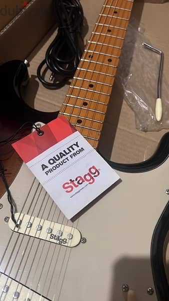 Electric Guitar + Amplifier - Stagg Brand In Box 0