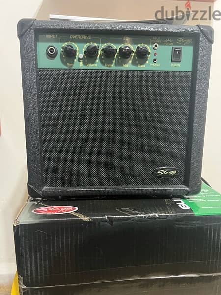 Electric Guitar + Amplifier - Stagg Brand In Box 5