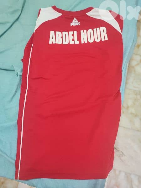 Lebanon Jean Abdel Nour Basketball Practice Jersey L/XL 1