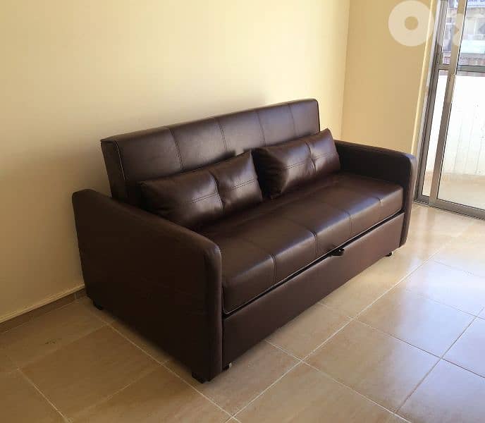 Double Seater Sofa - Bed اريكة صوفا و تخت 1