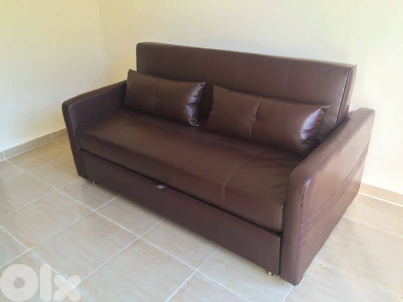 Double Seater Sofa - Bed اريكة صوفا و تخت 3