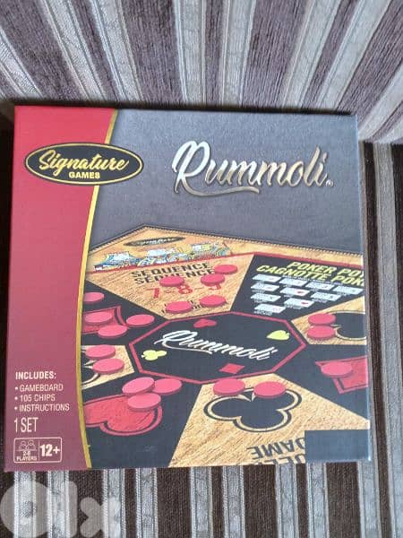 Rummoli poker set 0