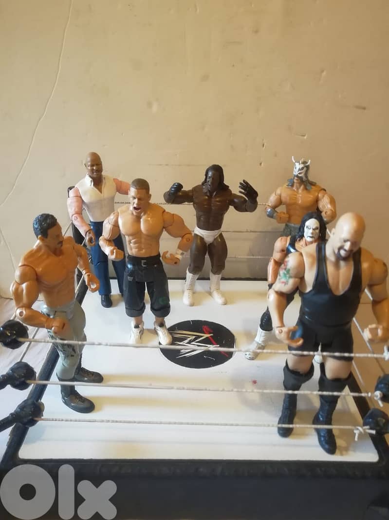 WWE WWF WCW wrestling figurines starting 7$ check description 0