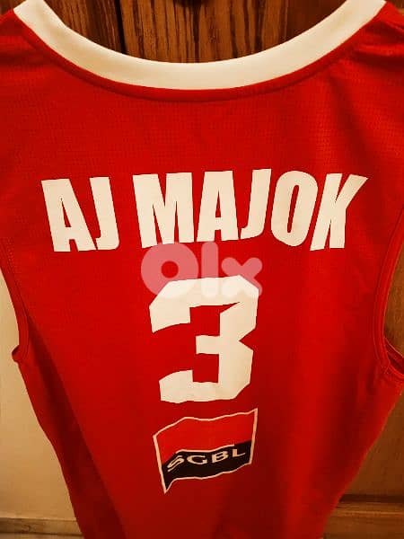 Retro Lebanon Basketball Jersey FIBA 19 Ater Majok XL 1