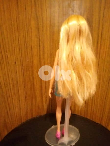 RAINBOW HAIR Barbie great doll Mattel 2015 long hair+Shoes=24$ 2