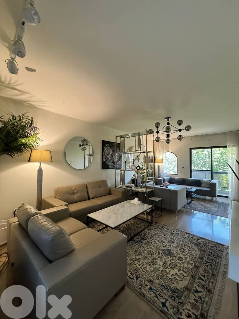 AIN EL MRAISSEH 1ST LINE + SOLAR SYSTEM (170SQ) 2 MASTER BEDS (AM-201) 0