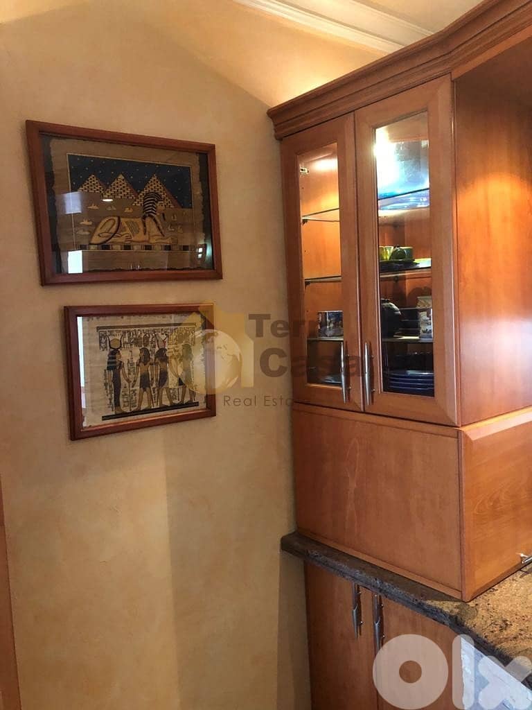 Fully furnished apartment in baabdat with terrace Ref#3612 0