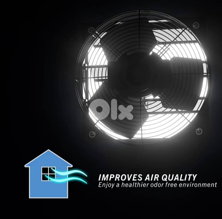 Aygrochy 250mm Air Inlet and Exhaust Fan/ 4$ delivery 5