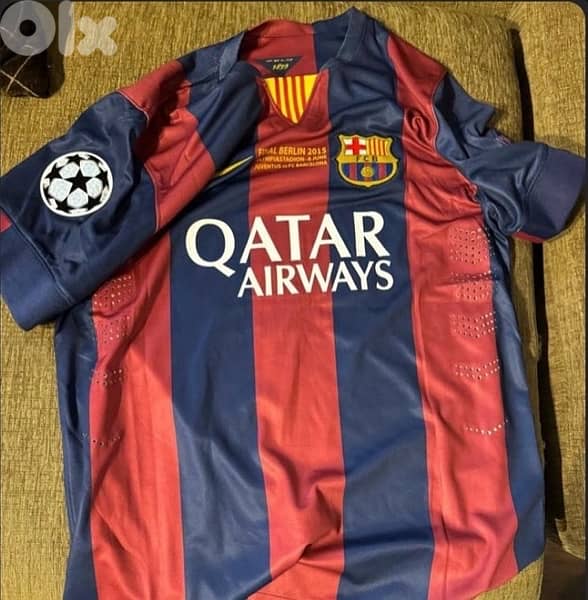 Barcelona messi  the historical spirit edition kit of berlin 2014 1