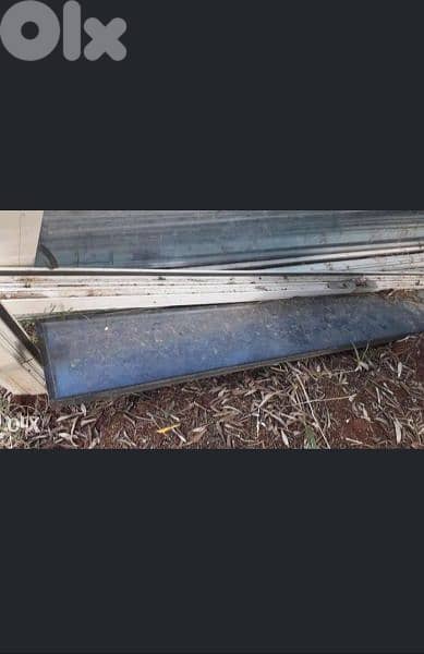 شباك المنيوم درفتين وباب المنيوم درفتين 1