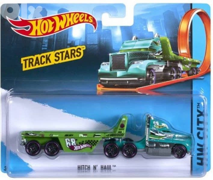 Hot Wheels Hitch N' Haul (Track Stars) diecast car model 1;64 0