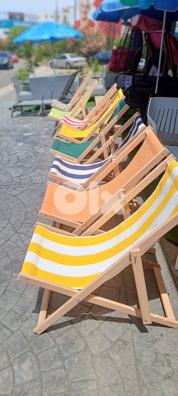 كرسي بحر خشب 4