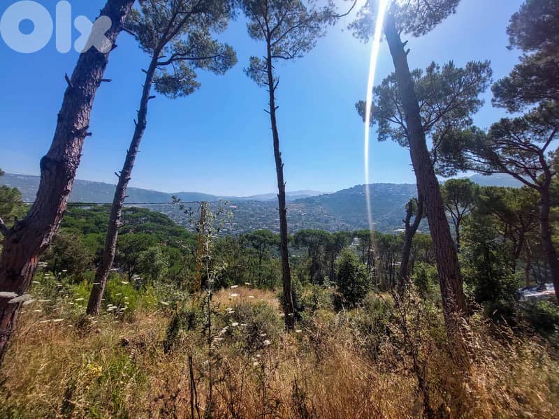 620 SQM Land in Beit Chabeb, Metn with a Breathtaking Mountain View 0
