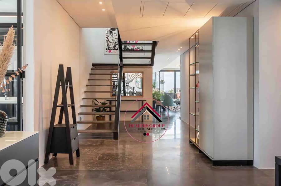 Sea View Modern Duplex Apartment for sale in Achrafieh 0