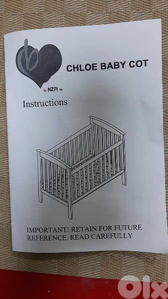 wooden bed Chloe + mattress +mosquito net and stand +gift 9