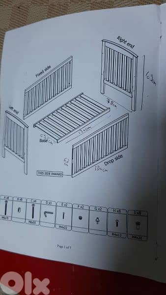 wooden bed Chloe + mattress +mosquito net and stand +gift 10