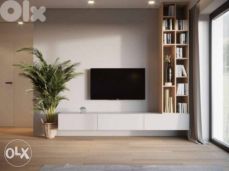 Tv cabinet طاولة تلفزيون 0