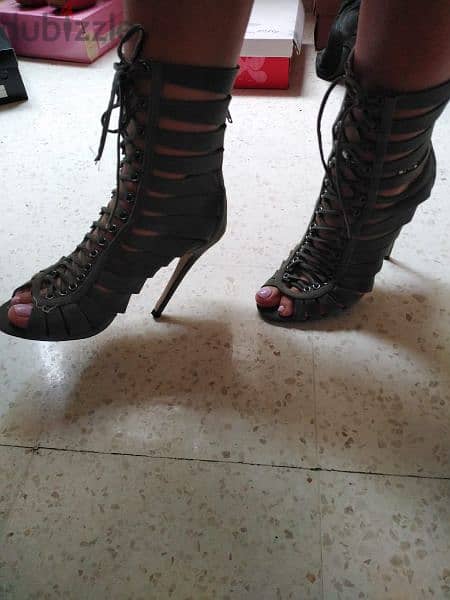 sandale zeity very comfortajle high heels size38 0