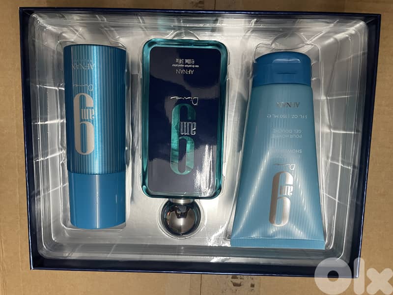 AFNAN 9AM DIVE Set (100 mL Perfume + Shower Gel + Deo Spray) 2