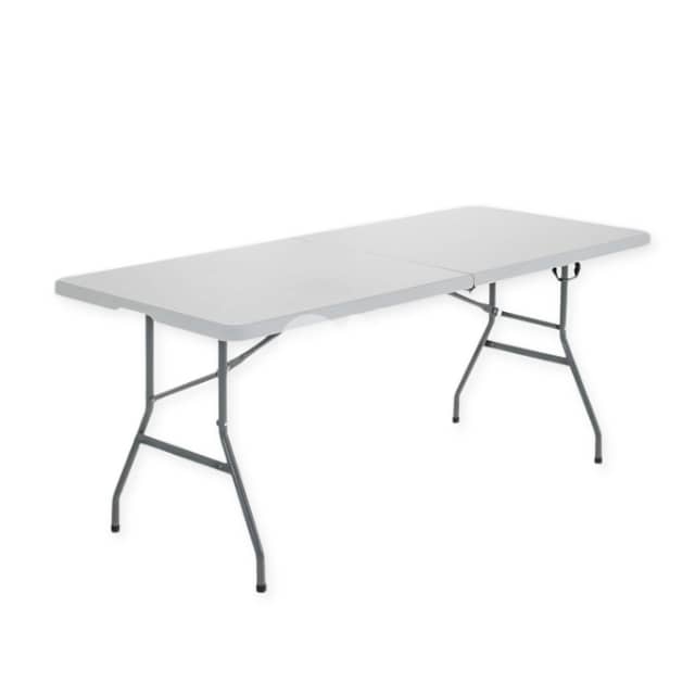 Folding Picnic Table for Outdoor Camping, BBQ & Garden, White, طاولة 13