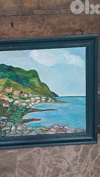 لوحة رسم زيتي اوروبية 5