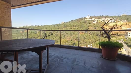 MANSOURIEH PRIME (240Sq) WITH TERRACE AND PANORAMIC VIEW , (MANR-190)