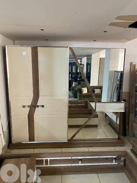 اوضة نوم سحاب تركية تخت بفتح مكانيزيوم 1