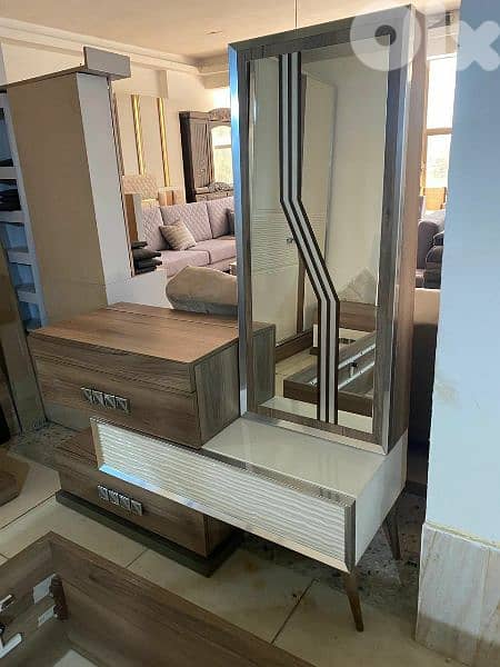 اوضة نوم سحاب تركية تخت بفتح مكانيزيوم 2