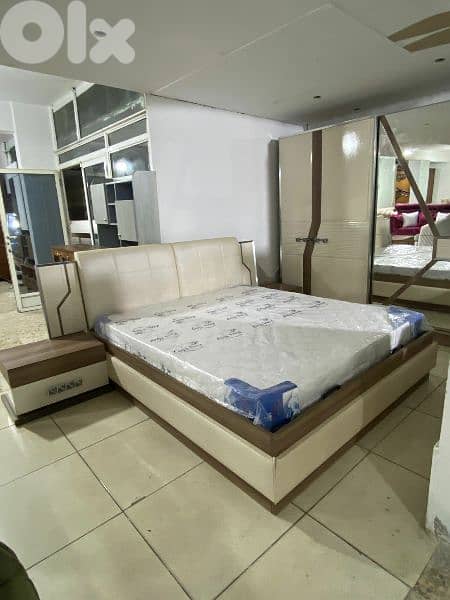 اوضة نوم سحاب تركية تخت بفتح مكانيزيوم 9