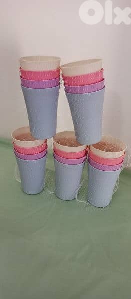 كاسات فخار وكبايات بلاستيك نوعية ممتازة 8