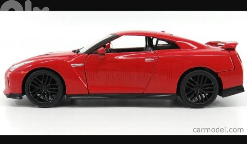 Nissan Skyline GT-R (2017) diecast car model 1:24 1