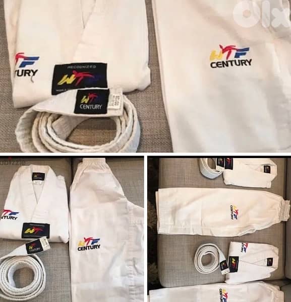BOTH taekwondo uniforms. BUY ONE - SECOND FOR FREE NEW costumes UNISEX 0