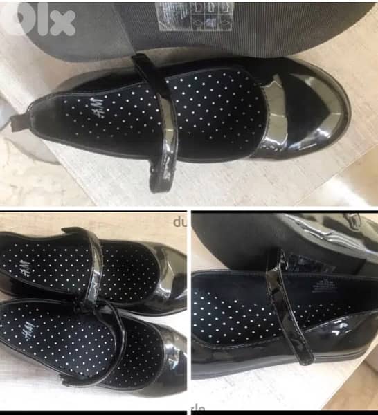 H&M NEW shoes black for girls . . SIZE 32 NEW 0