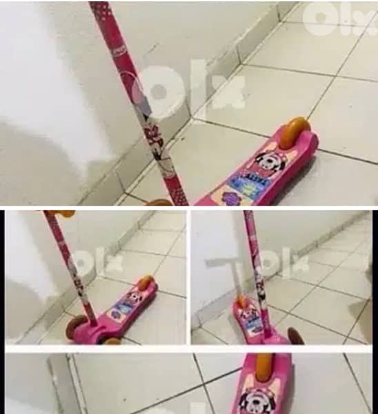 Scooter Disney MiniMouse pink colour ce-France Disney+FREE GUITAR 0