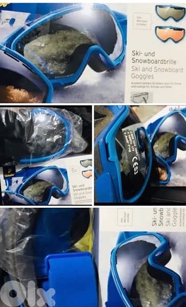 Brand new Tchibo ski . . and snowboarding goggles 0