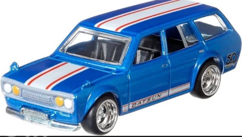 '71 Datsun Bluebird 510 Wagon diecast car model 1;64 1