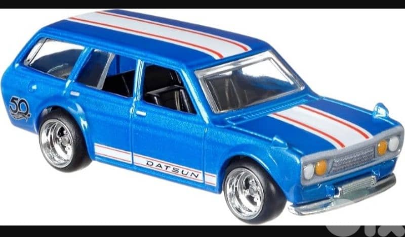 '71 Datsun Bluebird 510 Wagon diecast car model 1;64 3