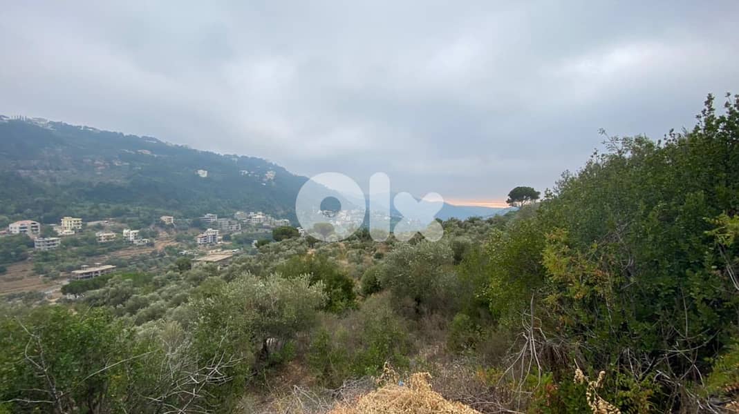 L15837-7,500 SQM Land With View For Sale in Deir Al Qamar 0