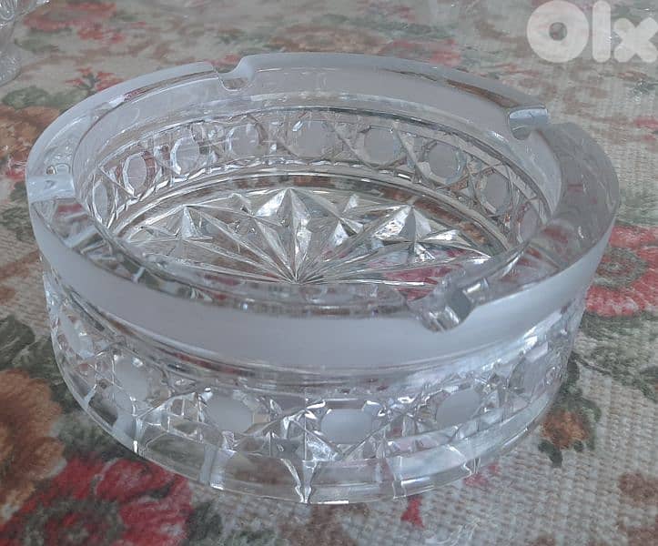 منفضة كريستال روسي اصلي 0