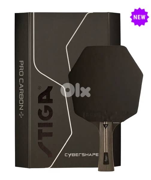 Stiga Cybershape Pro carbon 5 stars racket 0